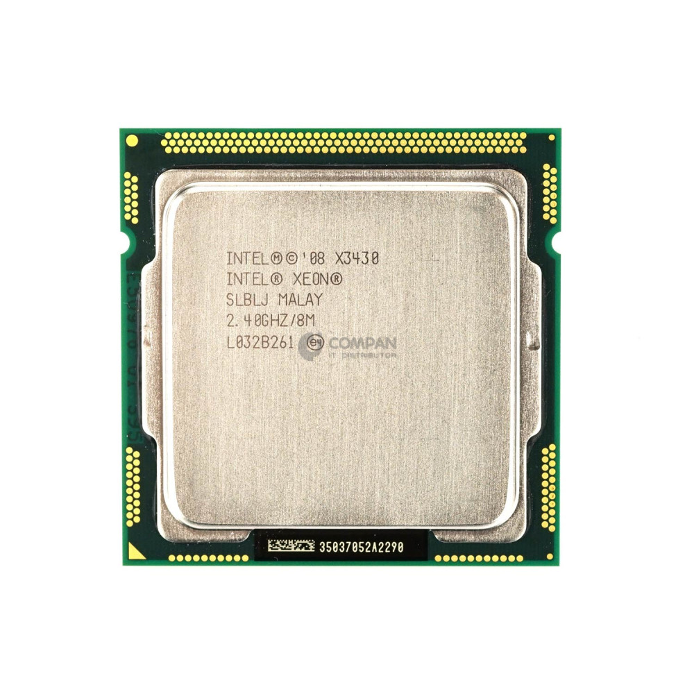SLBLJ INTEL XEON X3430 2.40 GHZ 4CORE 8MB L3 CACHE 95W LGA1156